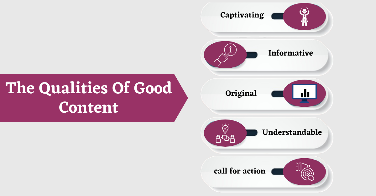 The qualities of good content 