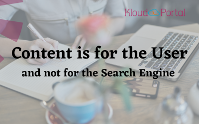 Content is for the User and not for the Search Engine