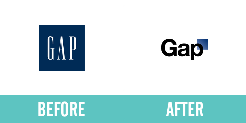 GAP logo change