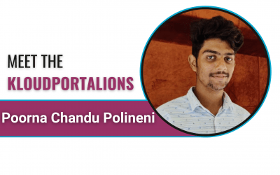 Meet The KloudportaLIONs-Poorna Chandu Polineni