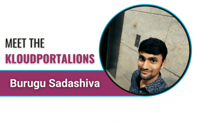 Meet The KloudportaLIONs-Burugu Sadashiva