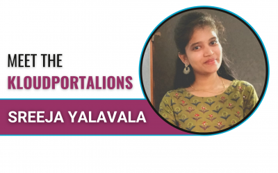 Meet The KloudportaLIONs-Sreeja Yalavala