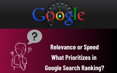 Relevance or Speed, What prioritizes in Google Search Ranking?