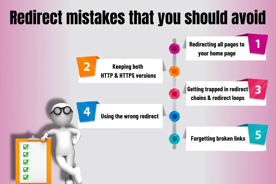 Redirect mistakes that you should avoid