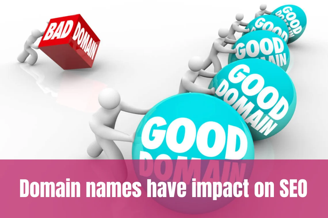 Domain names have impact on SEO