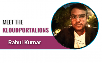 Meet The KloudportaLIONs-Rahul Kumar