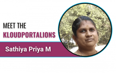 Meet The KloudportaLIONs-Sathiya Priya M