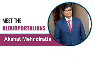 Meet The KloudportaLIONs – Akshat Mehndiratta