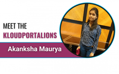 Meet The KloudportaLIONs -Akanksha Maurya