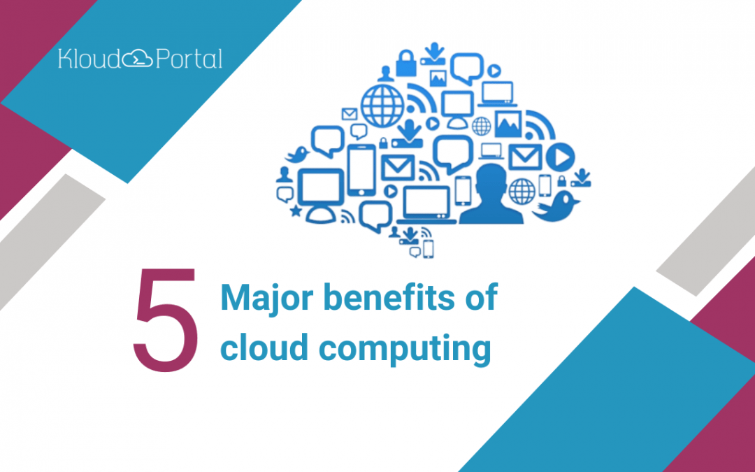 Cloud Computing technology uses remote servers hosted over the internet called 'Cloud' to manage, process and store data.