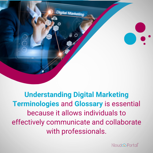 Understanding digital marketing terms 